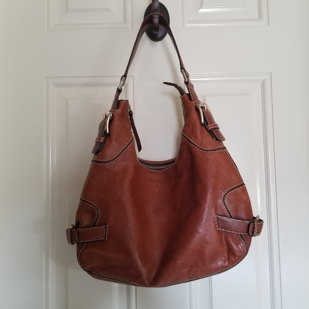 Michael Kors leather handbag. Good used condition.